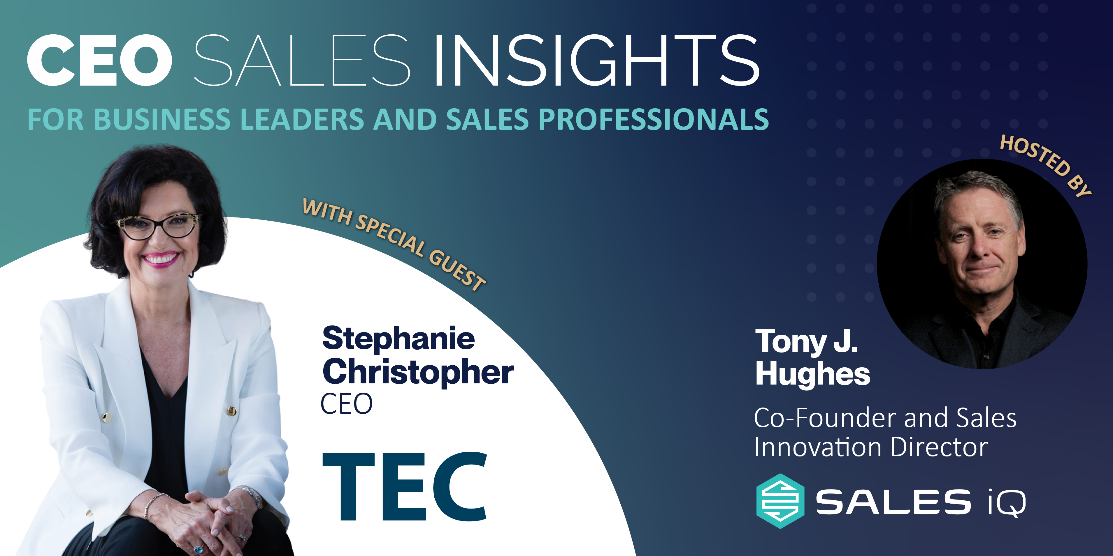 CEO Sales Insights with Stephanie Christopher SalesIQ